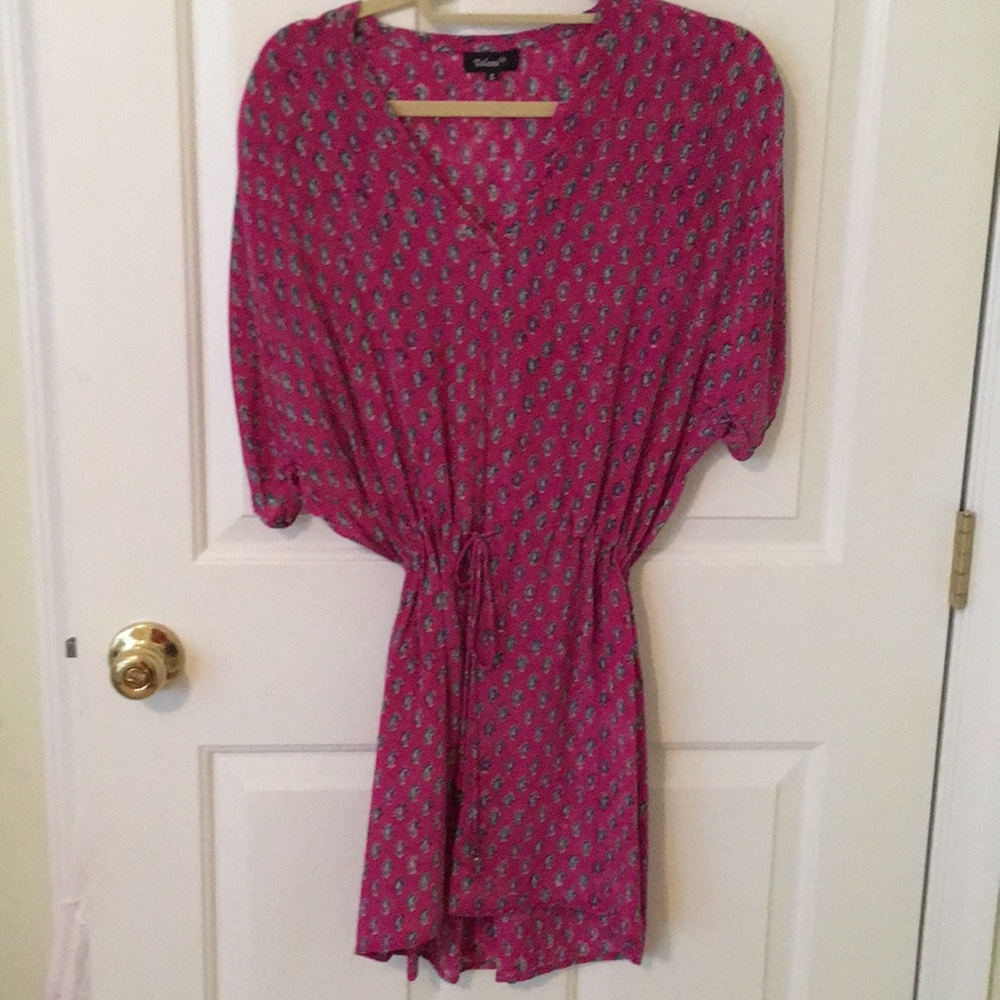 Dolman sleeve dress